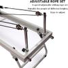 ZQJYMXM Pilates Reformer Large Equipment, Multifunctional Foldable Pilates Reformer Spine Corrector,with Reformer Box Padded Jump Board, for Home Unit Activity Room Gym view 3