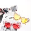 bullabulling Luxury Fine Shimmering Rhinestone Love Sun Glasses Women Heart Glasses Casual Bling Sunglasses (ab) view 4
