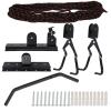 Ceiling Mount for Bicycles and E-Bike Bike Ceiling Mount Ceiling Lift Racks Bike Ceiling Hanger Lift Bicycle Storage Wall Mount Hook Roof Hoist Pulley Rack view 1