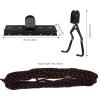 Ceiling Mount for Bicycles and E-Bike Bike Ceiling Mount Ceiling Lift Racks Bike Ceiling Hanger Lift Bicycle Storage Wall Mount Hook Roof Hoist Pulley Rack view 3