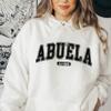 Custom Abuela Sweatshirt With Kids Names on Sleeve, Personalized Est Crewneck, New Mom Gift, Birthday Gift for Mama Grandma view 4