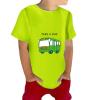 AIMAOMI Toddler Kids Baby Boys Girls Cars Print Short Sleeve Crewneck T Shirts Tops Classic Cartoon (Green, 3-4 Years) view 1