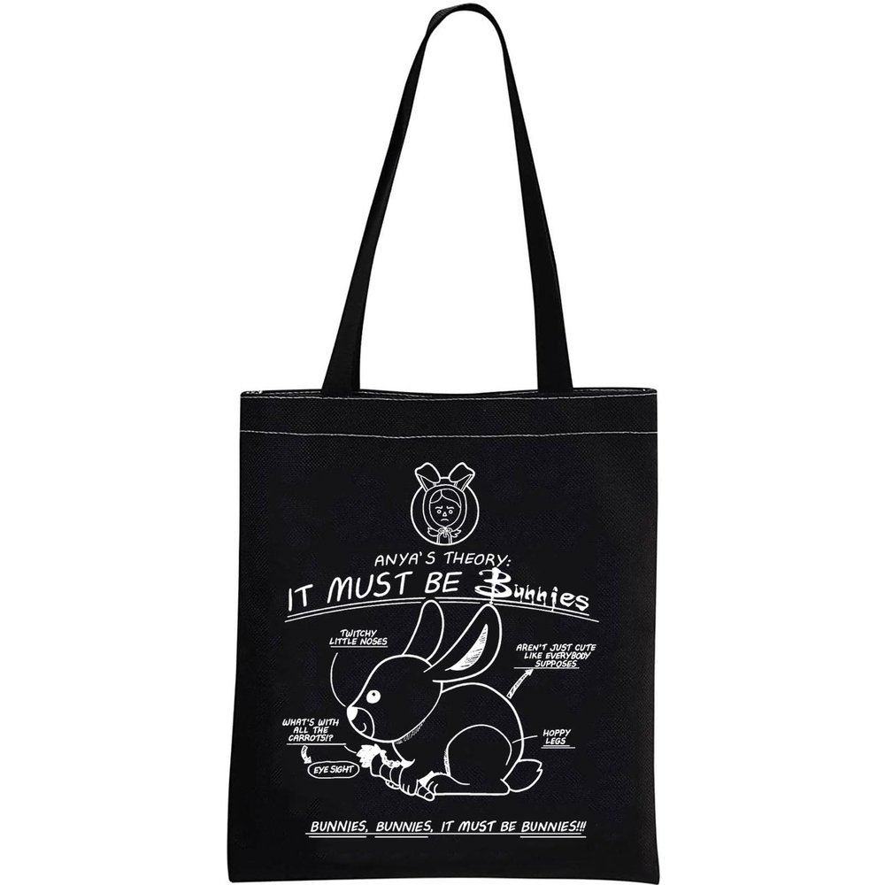 Buffy Vampire Inspired Gift BTVS merchandise Anyas Theory Vampire Tote Bag for Vampire Lovers (Anyas Theory Tote)