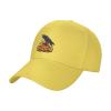 Adjustable Fierce Crows Step on Pumpkins Baseball Caps for Men Women Hat Truck Driver Hats Funny Baseball Cap Yellow