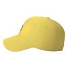 Adjustable Fierce Crows Step on Pumpkins Baseball Caps for Men Women Hat Truck Driver Hats Funny Baseball Cap Yellow view 2