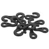 balacoo 100pcs Outdoor Tent Hooks Cord Connectors for Camping Beach and Hiking Pom Material Wind-Resistant Setup view 2