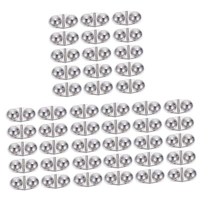 balacoo 60pcs Fishing Bells Portable Double Rattle Alarm Beads for Luring Sensitivity Rod Alert Accessory for Sea Fishing Trips Easy to Use