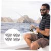 balacoo 60pcs Fishing Bells Portable Double Rattle Alarm Beads for Luring Sensitivity Rod Alert Accessory for Sea Fishing Trips Easy to Use view 2