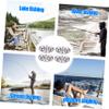 balacoo 60pcs Fishing Bells Portable Double Rattle Alarm Beads for Luring Sensitivity Rod Alert Accessory for Sea Fishing Trips Easy to Use view 3