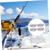 balacoo 60pcs Fishing Bells Portable Double Rattle Alarm Beads for Luring Sensitivity Rod Alert Accessory for Sea Fishing Trips Easy to Use view 4