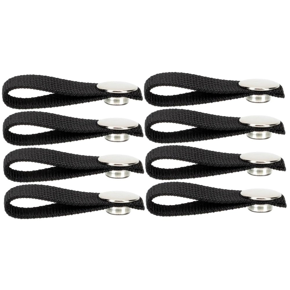 Gatuida 8pcs Hockey Helmet Replacement Chin Strap Polyester Chin Guard Helmet Lock Strap Cover