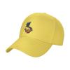 Adjustable Fierce Crows and Pumpkins Baseball Caps for Men Women Hat Truck Driver Hats Funny Baseball Cap Yellow