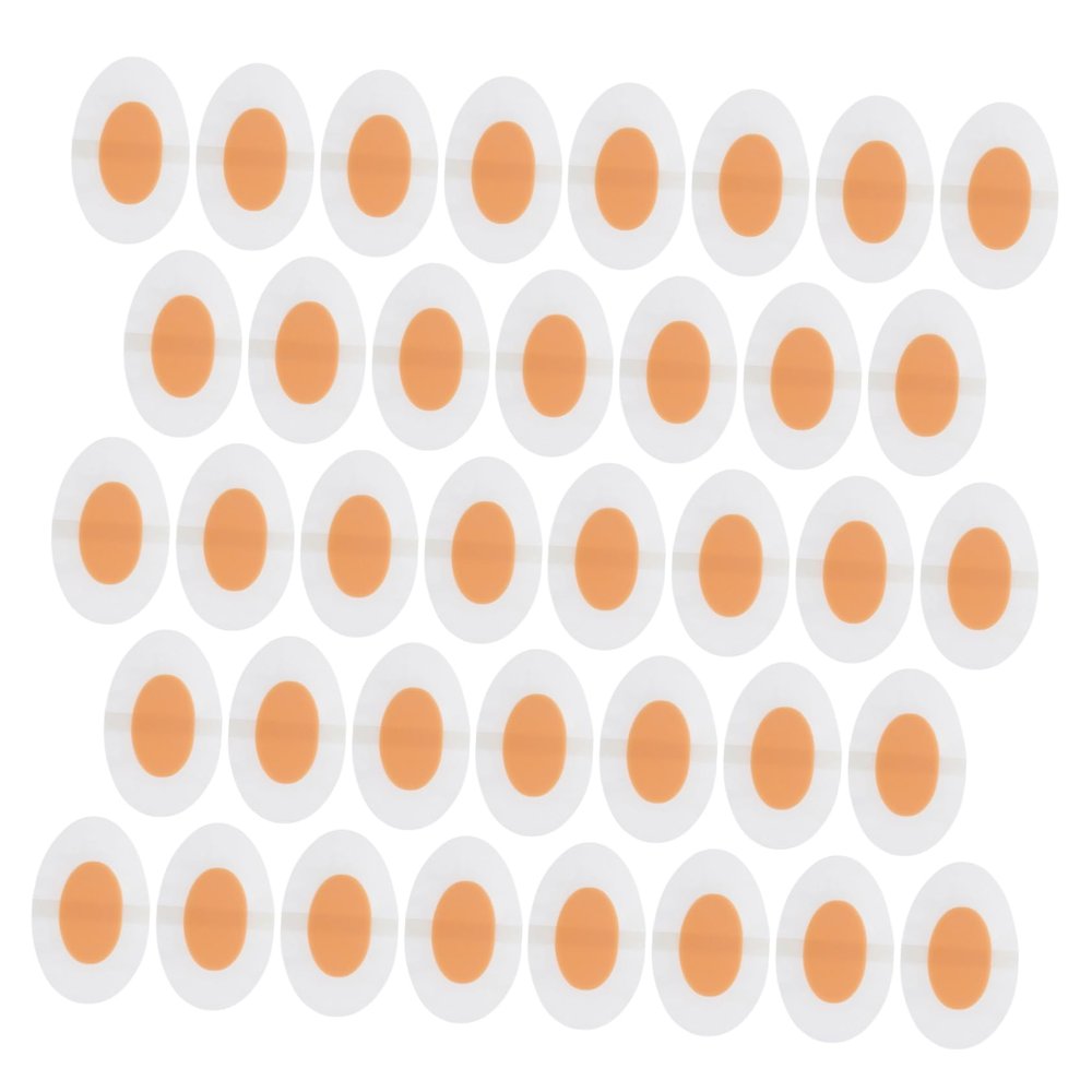 FOMIYES 40 Pcs Heel Wear Stickers Heel Cushions Inserts Heel Grips Protector Insoles for Heels High- Heeled Shoes Pad Loose Shoes Insert Invisible Non-Woven Fabric Protection Pad, 6.7x4.3x0.2cm