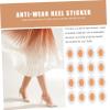FOMIYES 40 Pcs Heel Wear Stickers Heel Cushions Inserts Heel Grips Protector Insoles for Heels High- Heeled Shoes Pad Loose Shoes Insert Invisible Non-Woven Fabric Protection Pad, 6.7x4.3x0.2cm view 4