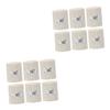 FOMIYES 12 Rolls Cohesive School Suppiles Closure Care Cushion Mat Safrisor Extra Clips Wraps Practical Athletic Tape Ankle Support Pressurize, 450X5CM view 1