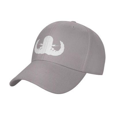 Adjustable United States Air Force Explosive Ordnance Disposal Badge Baseball Caps for Men Women Hat Truck Driver Hats Funny Baseball Cap Gray