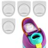 4pcs Replacement Stopper Compatible with Owala FreeSip 24oz 32oz, Water Bottle Top Lid Gasket for Owala 19/24/32/40oz Seal Bottle Cap Mouth Stopper Part Silicone Plug Accessories BPA-Free (White) view 1