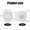 4pcs Replacement Stopper Compatible with Owala FreeSip 24oz 32oz, Water Bottle Top Lid Gasket for Owala 19/24/32/40oz Seal Bottle Cap Mouth Stopper Part Silicone Plug Accessories BPA-Free (White) view 2