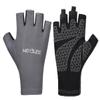 Fingerless Gloves Fishing Gloves Men & Women, Fingerless UV Protaction Gloves Driving Gloves Sailing Gloves Kayak Gloves Paddling Gloves Rowing Gloves, UV Gloves Sun Protection Gloves (Grey, X-Large) view 1