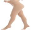 Hiltzo 80D Women's Tights Opaque Ultra Soft Solid Color Stretchable High Waist Footed Pantyhose with 25 Colors 2 Beige Large-X-Large view 2