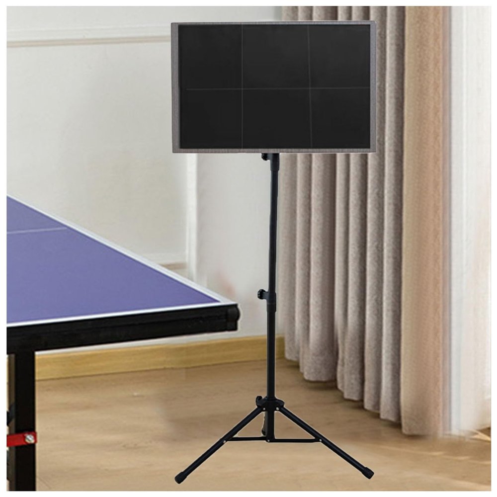 XLTFUC Table Tennis Rebound Board,Professional Table Tennis Return Board,Indoor Training Equipment,Angle Adjustable with Stand,Suitable for Home Gyms and Schools