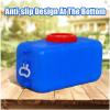 YXCUIDP Water Container Carrier Blue Large Capacity Water Tank Cold Water Camping Water Storage Multifunctional Camping & Hiking Water Storage Water Container(200L) view 2