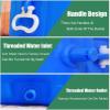 YXCUIDP Water Container Carrier Blue Large Capacity Water Tank Cold Water Camping Water Storage Multifunctional Camping & Hiking Water Storage Water Container(200L) view 4