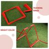 SUPVOX Multi-Function Portable Agility Rings for Football Training 6Pcs Square Speed Circles for Youth Soccer Agility and Footwork Exercises view 3