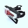 Srutueo Ebike for BBS01 BBS02 Mid-Drive Front and Rear Lights, Support Horn/Turning/B Raking Light, black view 3