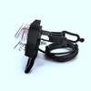 Srutueo Ebike for BBS01 BBS02 Mid-Drive Front and Rear Lights, Support Horn/Turning/B Raking Light, black view 4