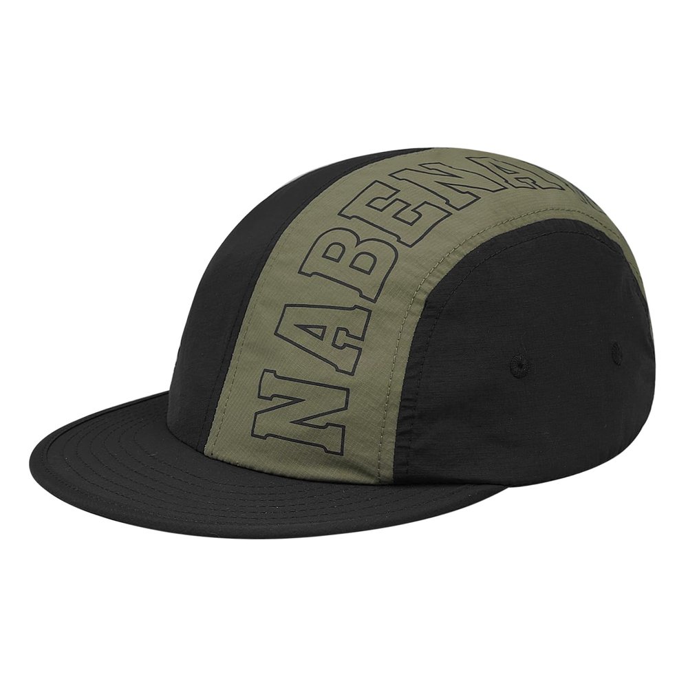 Clakllie Waterproof Short Brim Hat Flat Brim Baseball Cap Two-Tone Golf Dad Hat Breathable Workout Caps Sun Hat,Black