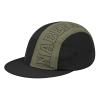 Clakllie Waterproof Short Brim Hat Flat Brim Baseball Cap Two-Tone Golf Dad Hat Breathable Workout Caps Sun Hat,Black view 1