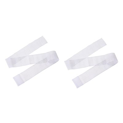 FOMIYES 2pcs Compression Sleeve for Men Women Elastic Thigh Support Bandage Sports Winding Strap Knee Braces for Knee Pain for Running Cycling Fitness