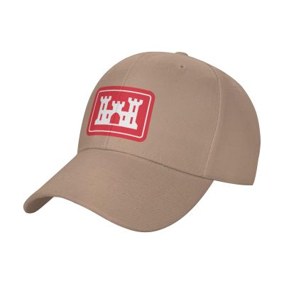 Adjustable United States Army Corps of Engineers Logo Baseball Caps for Men Women Hat Truck Driver Hats Funny Baseball Cap