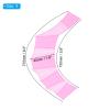 PATIKIL Silicone Swimming Gloves, 3 Pair Webbed Swim Gloves Finger Frog Type Water Resistance Gear Paddle Fins for Aquatic Training, Pink, S view 2
