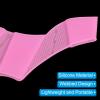PATIKIL Silicone Swimming Gloves, 3 Pair Webbed Swim Gloves Finger Frog Type Water Resistance Gear Paddle Fins for Aquatic Training, Pink, S view 4