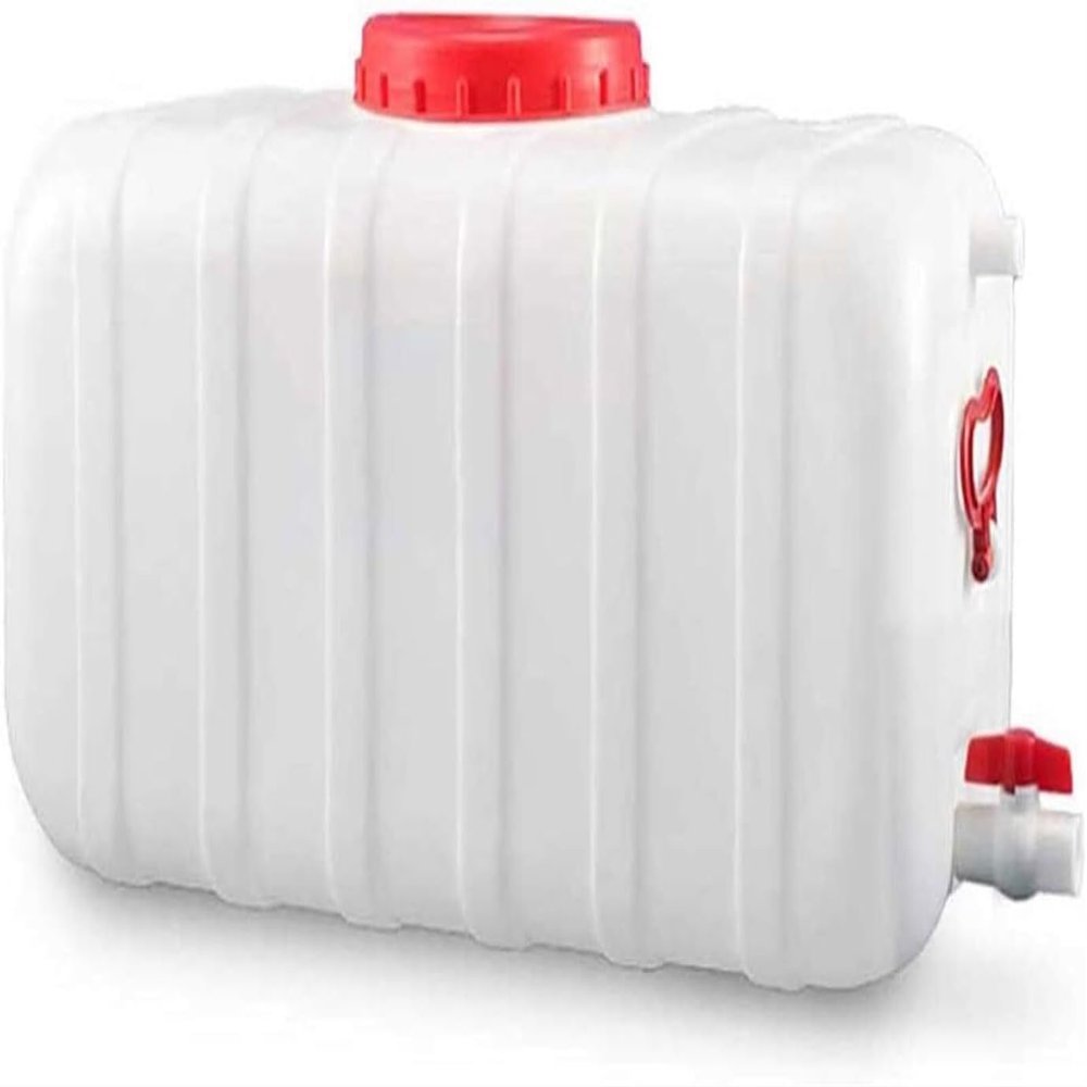 YXCUIDP Water Tank Food-Grade Plastic Buckets 25L/50L/100L/150L/200L Water Container Portable Water Storage with Tap for Camping Hiking Climbing Or Other Travel Outdo(50L)