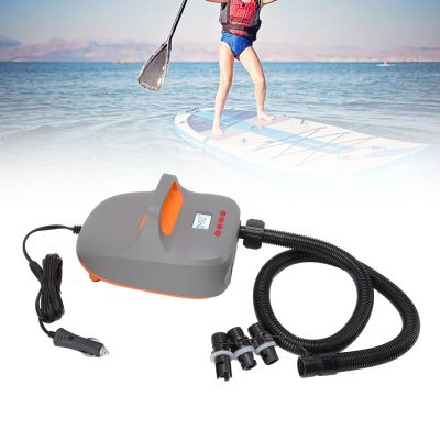 Gavigain 20PSI High Pressure Air Pump for Paddle Board Inflation Deflation Electric Air Pump 12V DC Car Connector