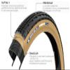 GRAVELKING SK Plus + Folding Gravel Tire view 3