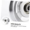 POPETPOP 12pcs Aluminum Alloy Bearing Pulley Wheel for Gym Equipment Easy to Install Fitness Pulley Accessories Practical Design for Load Bearing and Safe Exercise view 2