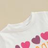 Baby Girl Shorts Set I Get My Attitude from All Women Funny Letter Print Tops+Solid Shorts 2Pcs Toddler Summer Outfit (Mama's Bestie Rose, 6-12 Months) view 4