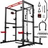 Sportsroyals Power Cage,1600lbs Multi-Function Power Rack with Adjustable Cable Crossover System and More Training Attachment, Weight Cage for Home Gym view 1