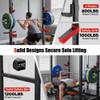 Sportsroyals Power Cage,1600lbs Multi-Function Power Rack with Adjustable Cable Crossover System and More Training Attachment, Weight Cage for Home Gym view 3