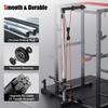 Sportsroyals Power Cage,1600lbs Multi-Function Power Rack with Adjustable Cable Crossover System and More Training Attachment, Weight Cage for Home Gym view 4