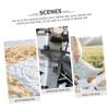 balacoo 3pcs Camping Blanket Strap Pu Design for Outdoor Picnics Beach Trips and to Use Space-Saving Tie Down Belt for Blankets view 2
