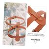 balacoo 3pcs Camping Blanket Strap Pu Design for Outdoor Picnics Beach Trips and to Use Space-Saving Tie Down Belt for Blankets view 3