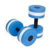 POPETPOP Swimming Water Equipment 2 Pcs Floating Dumbbells Barbell for Cardio and Strength Training Random Color view 2