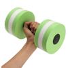 POPETPOP Swimming Water Equipment 2 Pcs Floating Dumbbells Barbell for Cardio and Strength Training Random Color view 4