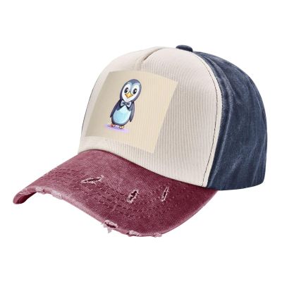 Cute Penguin Prints Fashion Retro Baseball Caps,Casual Baseball Caps,Cowboy Hats,Embrace Fashion and Function