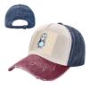 Cute Penguin Prints Fashion Retro Baseball Caps,Casual Baseball Caps,Cowboy Hats,Embrace Fashion and Function view 2